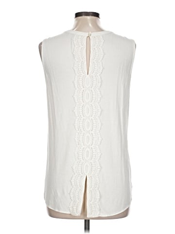 Pale Sky Sleeveless T-Shirt (view 2)