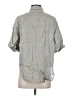 Zara Gray 3/4 Sleeve Button-Down Shirt Size XS - photo 2