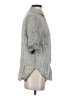 Zara Gray 3/4 Sleeve Button-Down Shirt Size XS - photo 4