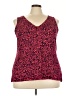 Kate Hill Red Sleeveless Blouse Size 3X - photo 1