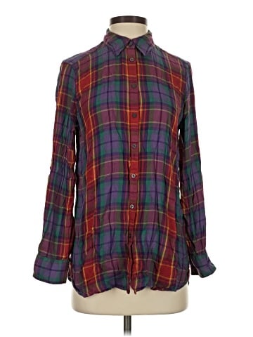 Lauren by Ralph Lauren Long Sleeve Button-Down Shirt (view 1)