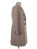 Ann Taylor Factory Houndstooth Purple Tan Coat Size S (petite) - photo 4
