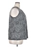 Croft & Barrow Silver Sleeveless Blouse Size XXL - photo 4
