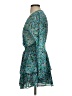 Zara 100% Polyester Paisley Teal Cocktail Dress Size S - photo 5