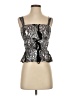 Cider Silver Sleeveless Blouse Size S - photo 1