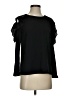 Bar III Black Long Sleeve Blouse Size S - photo 1
