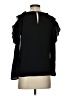Bar III Black Long Sleeve Blouse Size S - photo 2