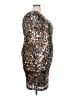 Forever 21 Plus 100% Polyester Metallic Silver Cocktail Dress Size 3X - photo 4