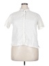 Eddie Bauer Ivory Short Sleeve Blouse Size XL - photo 1