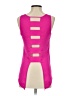 Express 100% Polyester Pink Sleeveless Blouse Size XS - photo 2