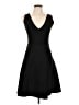 Theory Solid Black Cocktail Dress Size L - photo 1