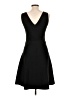 Theory Solid Black Cocktail Dress Size L - photo 2