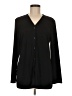 Lord & Taylor 100% Polyester Black Long Sleeve Blouse Size M - photo 1