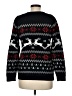 Unbranded 100% Polyester Print Black Pullover Sweater Size M - photo 2