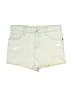 Levi's Green Denim Shorts Size 6X - photo 1