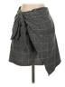 Leith Plaid Gray Casual Skirt Size XS - photo 1