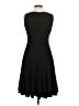 Calvin Klein 100% Polyester Solid Black Cocktail Dress Size 6 - photo 2