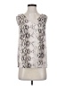 THML Silver Sleeveless Blouse Size S - photo 1