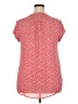 Monday Fun Red Short Sleeve Blouse Size XXL - photo 2