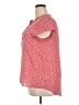 Monday Fun Red Short Sleeve Blouse Size XXL - photo 5