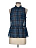 American Eagle Outfitters 100% Polyester Blue Sleeveless Blouse Size M - photo 1