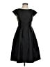 Alfred Sung 100% Polyester Solid Black Cocktail Dress Size 4 - photo 1