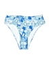 Unbranded Print Blue Swimsuit Bottoms Size S - photo 1