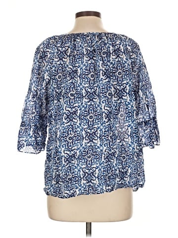 Milly 3/4 Sleeve Blouse (view 2)