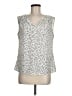 Nine West Ivory Sleeveless Blouse Size M - photo 1