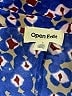 Open Edit 100% Polyester Blue Short Sleeve Blouse Size S - photo 7