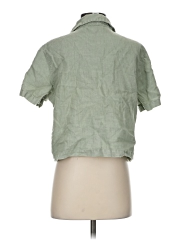 Nicole Miller New York Short Sleeve Button-Down Shirt (view 2)