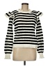 Ann Taylor LOFT Stripes Ivory Pullover Sweater Size M - photo 1