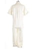 Mod Ref 100% Cotton Ivory Jumpsuit Size S - photo 2