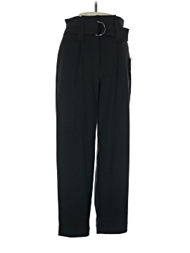 slim fit dress slacks Tahari Brown Wide-Leg Trousers main image 1