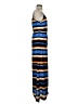 MICHAEL Michael Kors 100% Polyester Stripes Blue Casual Dress Size XS - photo 4