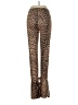 Shein Animal Print Brown Casual Pants Size 4 - photo 2