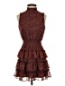 1.State 100% Polyester Tweed Brown Cocktail Dress Size S - photo 1