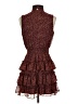1.State 100% Polyester Tweed Brown Cocktail Dress Size S - photo 2