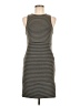 Topshop Stripes Gray Casual Dress Size 8 - photo 1