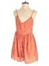 Kimchi Blue 100% Polyester Hearts Orange Romper Size S - photo 1