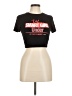 Shein Black Short Sleeve T-Shirt Size 8 - 10 - photo 1