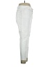Ann Taylor Metallic Ivory Jeans Size 14 - photo 4
