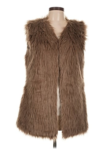 Assorted Brands Faux Fur Vest (view 1)