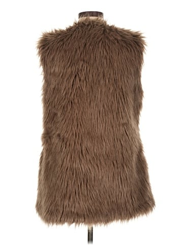 Assorted Brands Faux Fur Vest (view 2)
