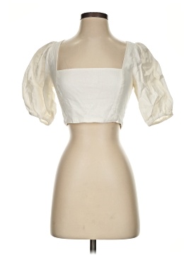 Reformation Short Sleeve Blouse