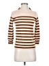 J.Crew 100% Merino Wool Stripes Brown Cardigan Size S - photo 1