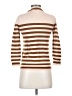 J.Crew 100% Merino Wool Stripes Brown Cardigan Size S - photo 2