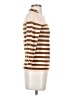 J.Crew 100% Merino Wool Stripes Brown Cardigan Size S - photo 4