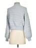 Cotton Candy LA Blue Turtleneck Sweater Size S - photo 2
