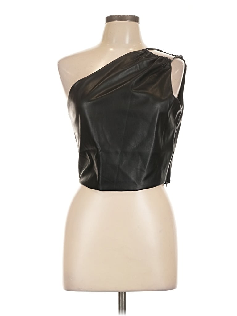 Pre-owned On Twelfth Sleeveless Blouse In Black